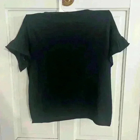 Abercrombie Kids Ruffled Sleeve Cropped T Shirt | Top | Size 13/14 - Picture 4 of 4